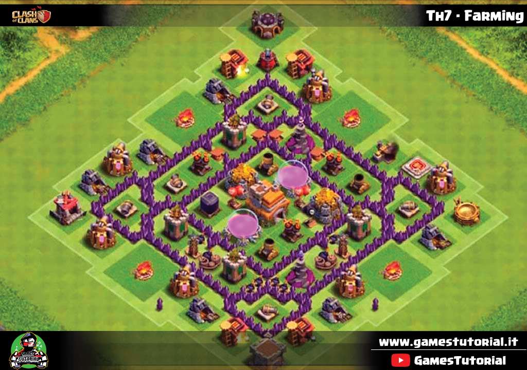 town hall 7 farmingclash of clans